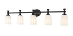 Z-Lite Canada - Five Light Vanity - Orion - Matte Black- Union Lighting Luminaires Decor