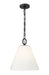 Z-Lite Canada - One Light Pendant - Alaric - Matte Black- Union Lighting Luminaires Decor