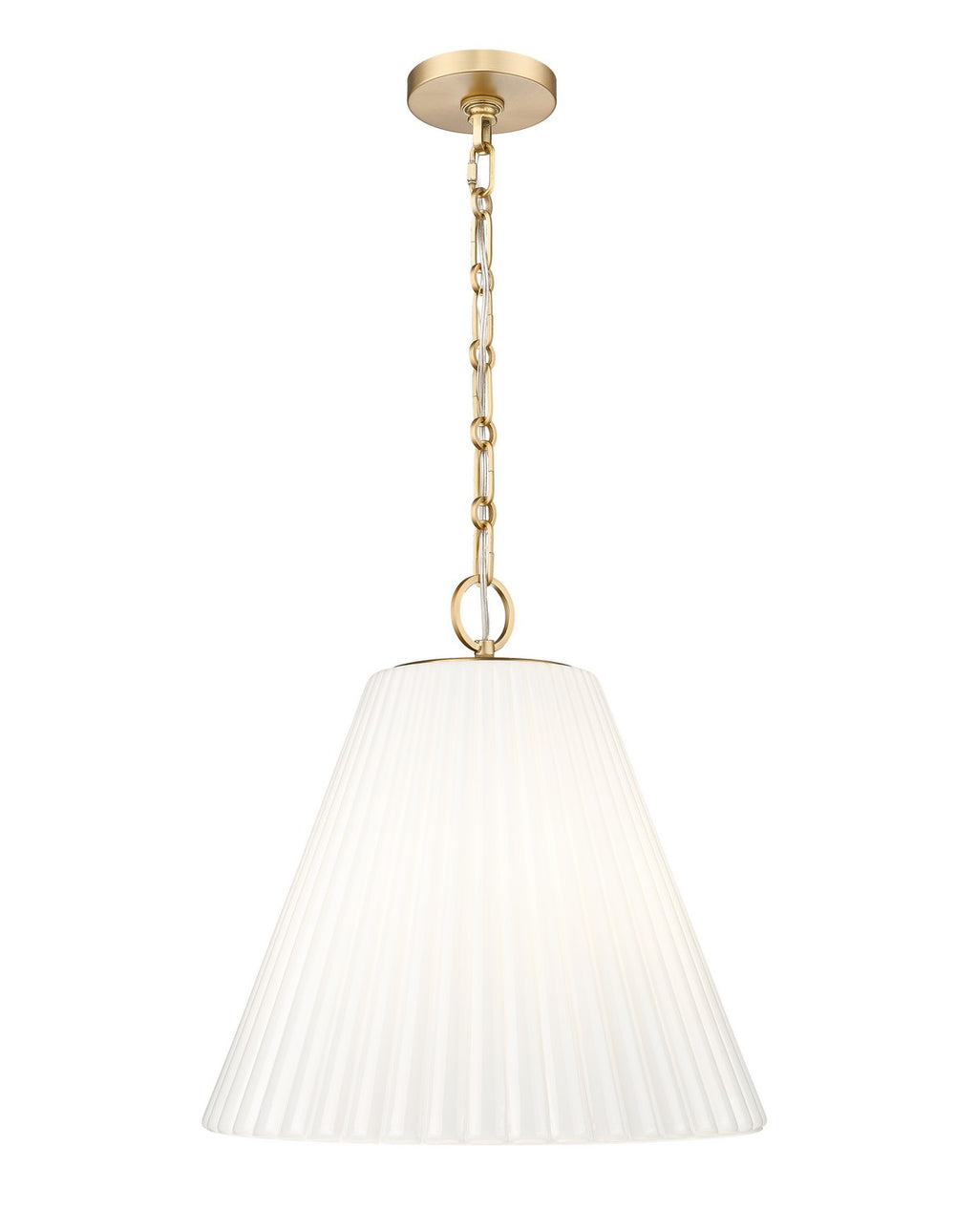 Z-Lite Canada - Three Light Pendant - Alaric - Modern Gold- Union Lighting Luminaires Decor