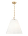 Z-Lite Canada - Three Light Pendant - Alaric - Modern Gold- Union Lighting Luminaires Decor