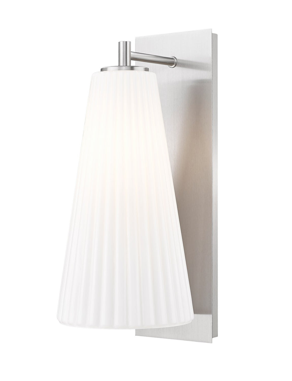 Z-Lite Canada - One Light Wall Sconce - Farrell - Brushed Nickel- Union Lighting Luminaires Decor