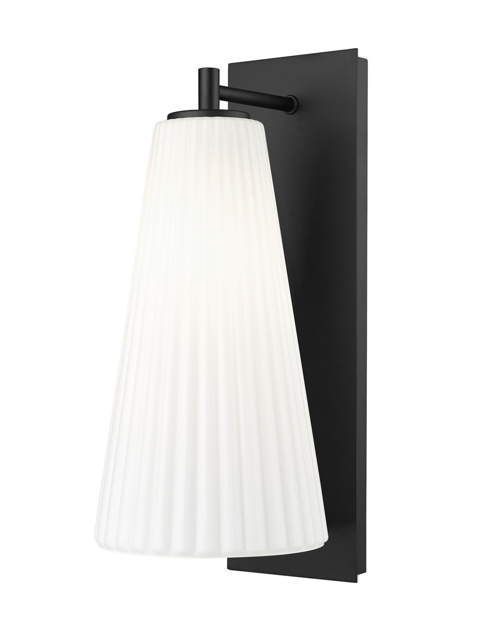 Z-Lite Canada - One Light Wall Sconce - Farrell - Matte Black- Union Lighting Luminaires Decor