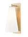 Z-Lite Canada - One Light Wall Sconce - Farrell - Modern Gold- Union Lighting Luminaires Decor