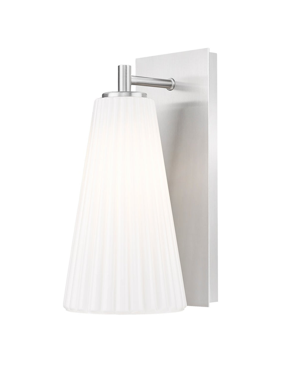 Z-Lite Canada - One Light Wall Sconce - Farrell - Brushed Nickel- Union Lighting Luminaires Decor