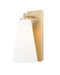 Z-Lite Canada - One Light Wall Sconce - Farrell - Modern Gold- Union Lighting Luminaires Decor