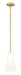 Z-Lite Canada - One Light Pendant - Farrell - Modern Gold- Union Lighting Luminaires Decor