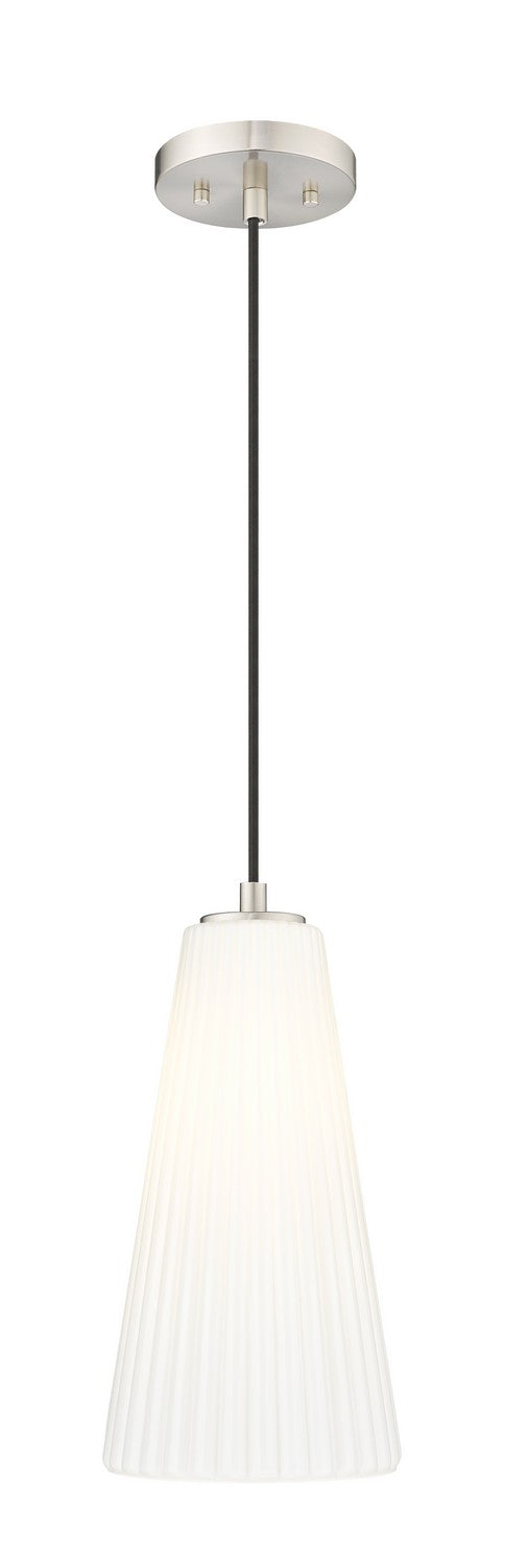 Z-Lite Canada - One Light Pendant - Farrell - Brushed Nickel- Union Lighting Luminaires Decor