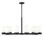 Z-Lite Canada - 12 Light Chandelier - Danica - Matte Black- Union Lighting Luminaires Decor
