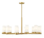 Z-Lite Canada - 12 Light Chandelier - Danica - Modern Gold- Union Lighting Luminaires Decor