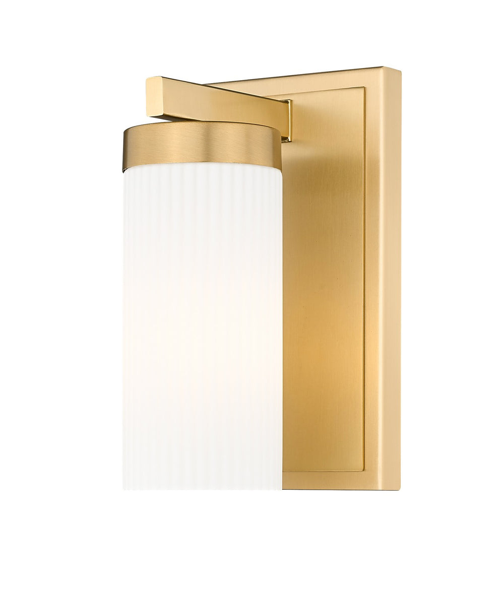 Z-Lite Canada - One Light Wall Sconce - Danica - Modern Gold- Union Lighting Luminaires Decor