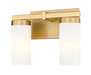Z-Lite Canada - Two Light Vanity - Danica - Modern Gold- Union Lighting Luminaires Decor
