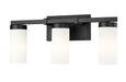 Z-Lite Canada - Three Light Vanity - Danica - Matte Black- Union Lighting Luminaires Decor