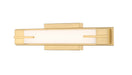 Z-Lite Canada - LED Vanity - Chase - Modern Gold- Union Lighting Luminaires Decor
