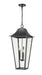 Z-Lite Canada - Five Light Outdoor Chain Mount Ceiling Fixture - Gannon - Black- Union Lighting Luminaires Decor