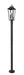 Z-Lite Canada - Three Light Outdoor Post Mounted Fixture - Gannon - Black- Union Lighting Luminaires Decor