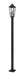 Z-Lite Canada - Three Light Outdoor Post Mounted Fixture - Gannon - Black- Union Lighting Luminaires Decor