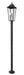 Z-Lite Canada - Three Light Outdoor Post Mount Fixture - Gannon - Black- Union Lighting Luminaires Decor