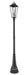 Z-Lite Canada - Three Light Outdoor Post Mounted Fixture - Gannon - Black- Union Lighting Luminaires Decor