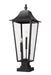 Z-Lite Canada - Three Light Outdoor Pier Mounted Fixture - Gannon - Black- Union Lighting Luminaires Decor