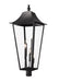 Z-Lite Canada - Five Light Outdoor Post Mount Fixture - Gannon - Black- Union Lighting Luminaires Decor