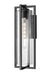 Z-Lite Canada - One Light Outdoor Wall Light - Aura - Black- Union Lighting Luminaires Decor