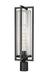 Z-Lite Canada - One Light Outdoor Post Mount Fixture - Aura - Black- Union Lighting Luminaires Decor