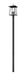 Z-Lite Canada - Four Light Outdoor Post Mounted Fixture - Rainer - Black- Union Lighting Luminaires Decor