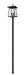 Z-Lite Canada - Five Light Outdoor Post Mounted Fixture - Rainer - Black- Union Lighting Luminaires Decor