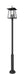 Z-Lite Canada - Five Light Outdoor Post Mounted Fixture - Rainer - Black- Union Lighting Luminaires Decor