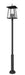 Z-Lite Canada - Six Light Outdoor Post Mounted Fixture - Rainer - Black- Union Lighting Luminaires Decor