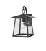 Z-Lite Canada - One Light Outdoor Wall Light - Rainer - Black- Union Lighting Luminaires Decor