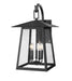 Z-Lite Canada - Five Light Outdoor Wall Light - Rainer - Black- Union Lighting Luminaires Decor
