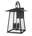 Z-Lite Canada - Six Light Outdoor Wall Light - Rainer - Black- Union Lighting Luminaires Decor