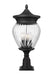 Z-Lite Canada - Four Light Outdoor Pier Mounted Fixture - Davina - Black- Union Lighting Luminaires Decor