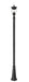 Z-Lite Canada - Three Light Outdoor Post Mounted Fixture - Davina - Black- Union Lighting Luminaires Decor