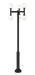 Z-Lite Canada - Six Light Outdoor Post Mount Fixture - Laurent - Black- Union Lighting Luminaires Decor