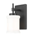 Z-Lite Canada - One Light Wall Sconce - Cadoc - Matte Black- Union Lighting Luminaires Decor