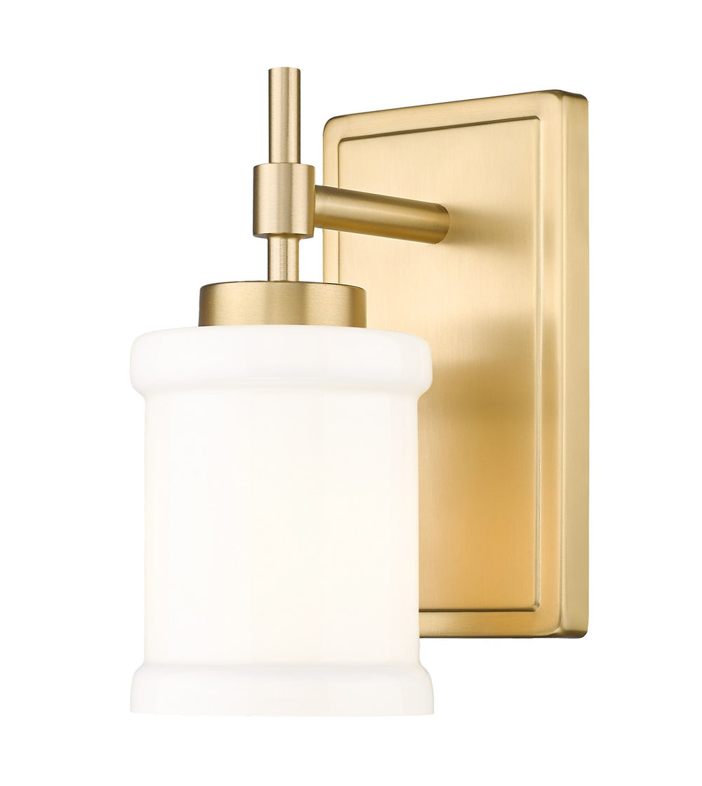 Z-Lite Canada - One Light Wall Sconce - Cadoc - Modern Gold- Union Lighting Luminaires Decor