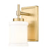 Z-Lite Canada - One Light Wall Sconce - Cadoc - Modern Gold- Union Lighting Luminaires Decor