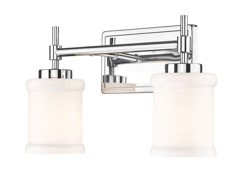 Z-Lite Canada - Two Light Vanity - Cadoc - Chrome- Union Lighting Luminaires Decor