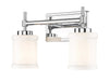 Z-Lite Canada - Two Light Vanity - Cadoc - Chrome- Union Lighting Luminaires Decor