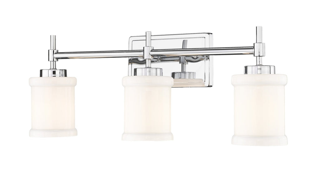 Z-Lite Canada - Three Light Vanity - Cadoc - Chrome- Union Lighting Luminaires Decor