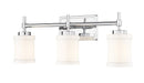 Z-Lite Canada - Three Light Vanity - Cadoc - Chrome- Union Lighting Luminaires Decor