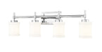 Z-Lite Canada - Four Light Vanity - Cadoc - Chrome- Union Lighting Luminaires Decor