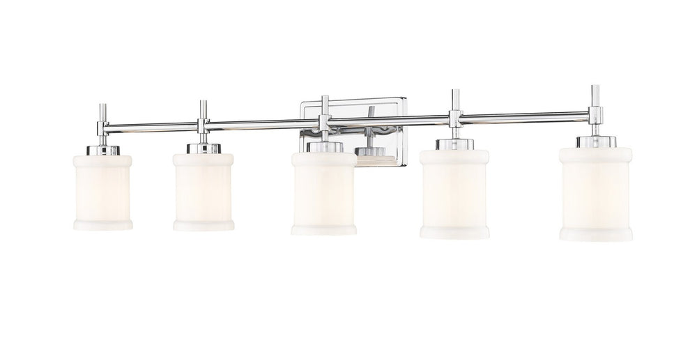 Z-Lite Canada - Five Light Vanity - Cadoc - Chrome- Union Lighting Luminaires Decor