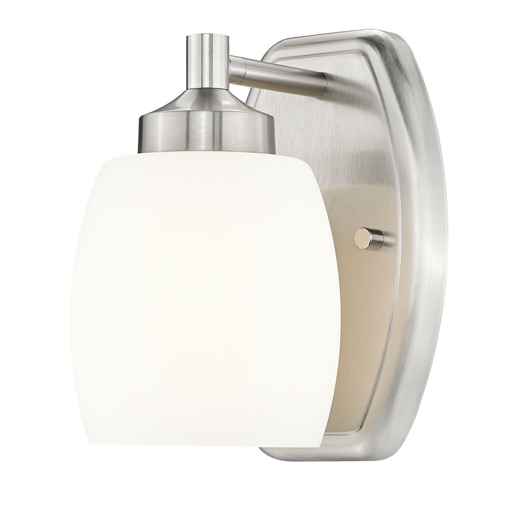 Z-Lite Canada - One Light Wall Sconce - Kendrick - Brushed Nickel- Union Lighting Luminaires Decor