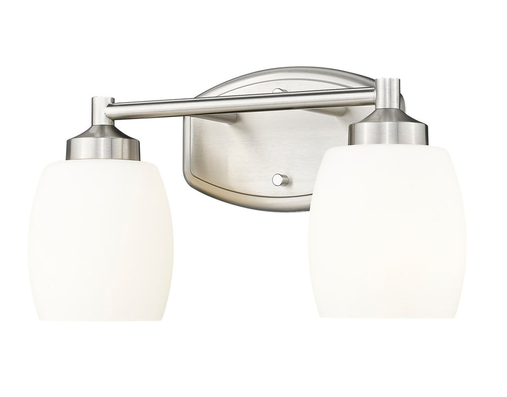 Z-Lite Canada - Two Light Vanity - Kendrick - Brushed Nickel- Union Lighting Luminaires Decor