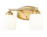 Z-Lite Canada - Two Light Vanity - Kendrick - Luxe Gold- Union Lighting Luminaires Decor