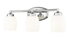 Z-Lite Canada - Three Light Vanity - Kendrick - Chrome- Union Lighting Luminaires Decor