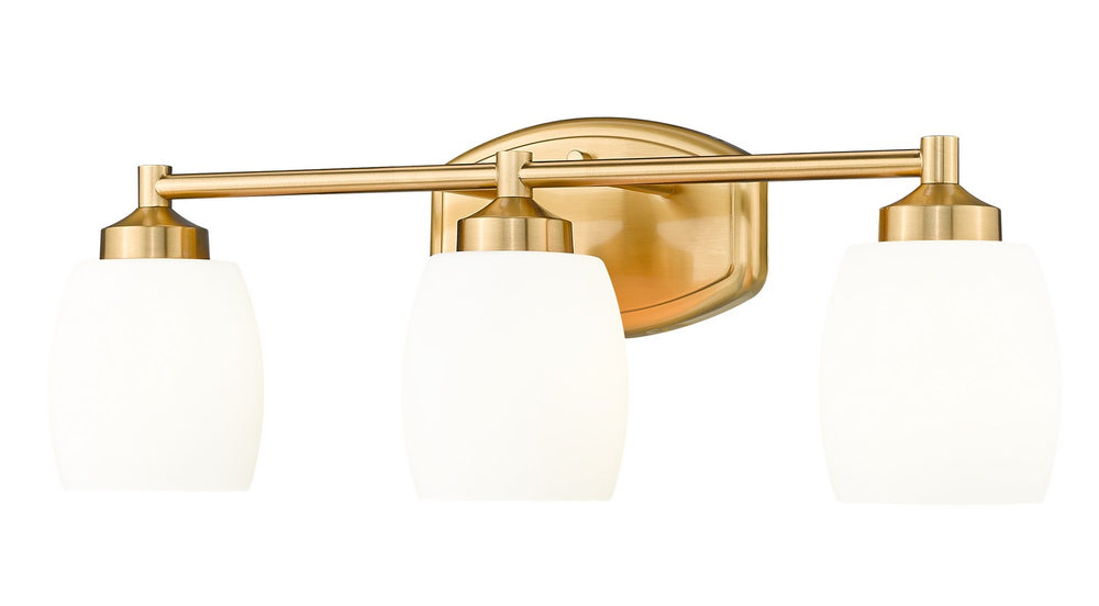 Z-Lite Canada - Three Light Vanity - Kendrick - Luxe Gold- Union Lighting Luminaires Decor